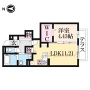 カーサアレーズの間取り画像