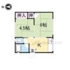 若草荘B棟の間取り画像
