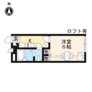 レオパレスナップロイヤルの間取り画像