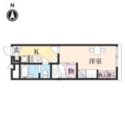 レオパレスAQUA BLUEの間取り画像