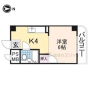 ヤブナカマンションの間取り画像