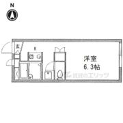 レオパレス秋桜の間取り画像