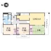 コンフォールかぶと台26号棟の間取り画像