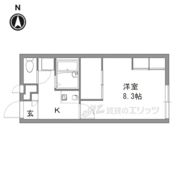 レオパレス萩ケ丘の間取り画像