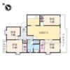 平城左京団地07号棟の間取り画像