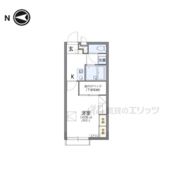 レオパレス蘭の間取り画像