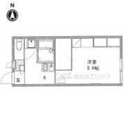 レオパレスバンビーノの間取り画像