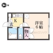 レオパレスナカノの間取り画像