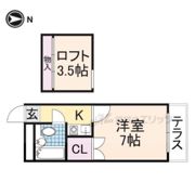 シティーエステート南紀寺の間取り画像