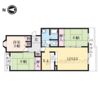 平城左京団地19号棟の間取り画像