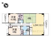 コートヒルズの間取り画像