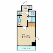 スカイコートヴィーダ五反田WESTの間取り画像