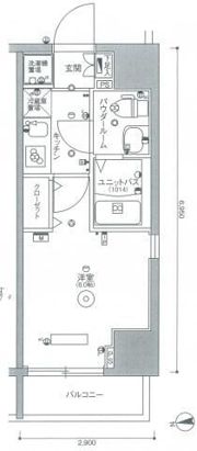 スカイコートヒルズ池田山の間取り画像