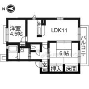パークサイド精華台A．B．C．Dの間取り画像