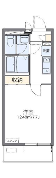 レオネクストOtoriiの間取り画像