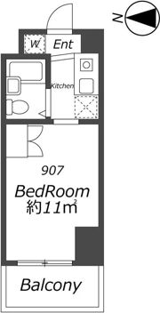 AP667 クレストナゴヤの間取り画像