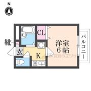 ラポール田井庄A棟B棟の間取り画像