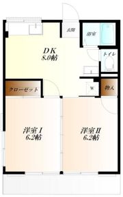 シティハイムフランネルの間取り画像