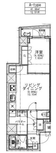 本郷東大前レジデンスの間取り画像
