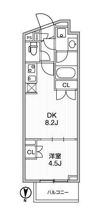 LIME RESIDENCE SHINAGAWA EASTの間取り画像