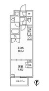 LIME RESIDENCE SHINAGAWA EASTの間取り画像