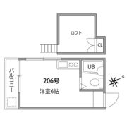 ドミール池尻の間取り画像
