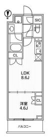 LIME RESIDENCE SHINAGAWA EASTの間取り画像
