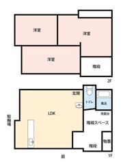 前橋市龍蔵寺町の家の間取り画像