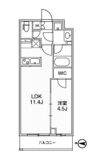 LIME RESIDENCE SHINAGAWA EASTの間取り画像