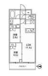 LIME RESIDENCE SHINAGAWA EASTの間取り画像