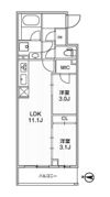 LIME RESIDENCE SHINAGAWA EASTの間取り画像