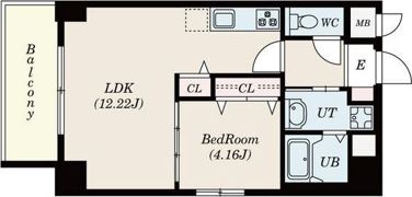 GRANDUKE新栄の間取り画像