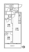 LIME RESIDENCE SHINAGAWA EASTの間取り画像