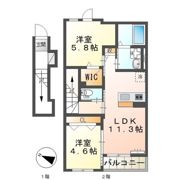 Soleil（ソレイユ）の間取り画像