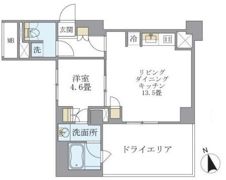 Brillia ist 北沢の間取り画像