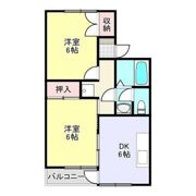 クイーンハイツの間取り画像
