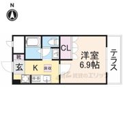 レジェンドール 西の京の間取り画像