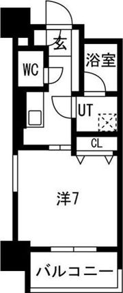 レジデンス東別院スクエアⅡの間取り画像