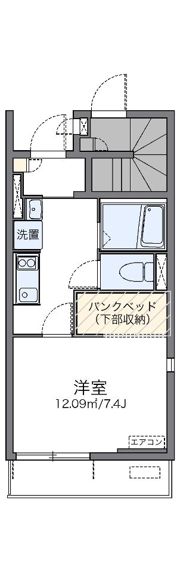 レオネクスト四番の間取り画像