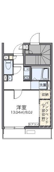 レオネクスト四番の間取り画像