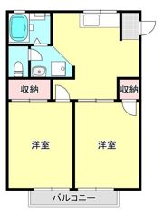 コーポイワミAの間取り画像