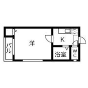 コーポなずなの間取り画像