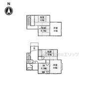 川西町結崎5DK戸建の間取り画像