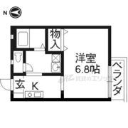 ヴィヴァーチェ田中の間取り画像