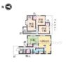寺田今堀121-23貸家の間取り画像