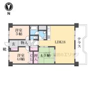グランドマーレ久津川の間取り画像