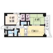 サンライズ城陽の間取り画像