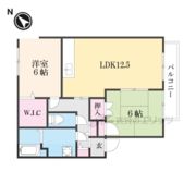 マドラフゥイユⅡ号館の間取り画像