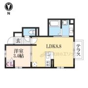 グランシャリオ正道の間取り画像