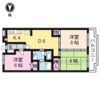 グリーンサム壱番館の間取り画像